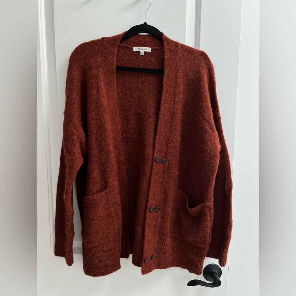 Madewell Allston doble button cardigan Size M